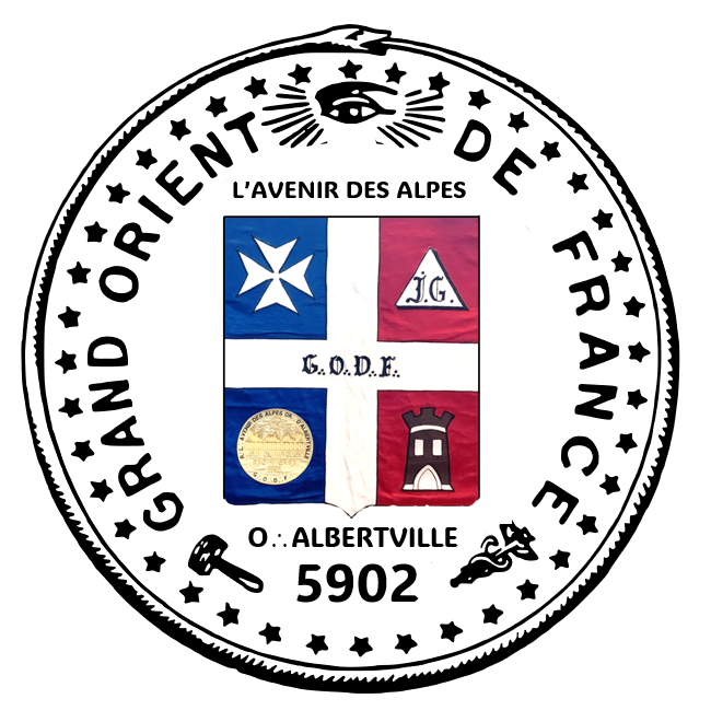 Logo loge maçonnique L'Avenir des Alpes.