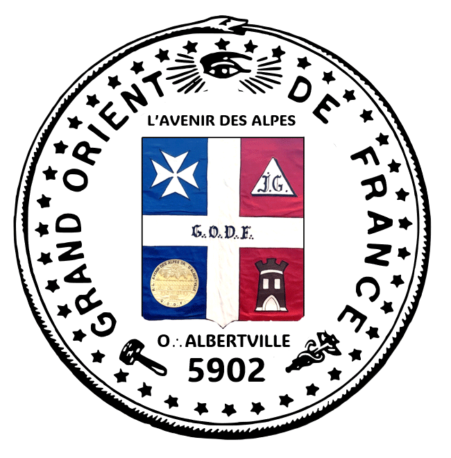 Logo de lla loge maçonnique L'Avenir des Alpes.